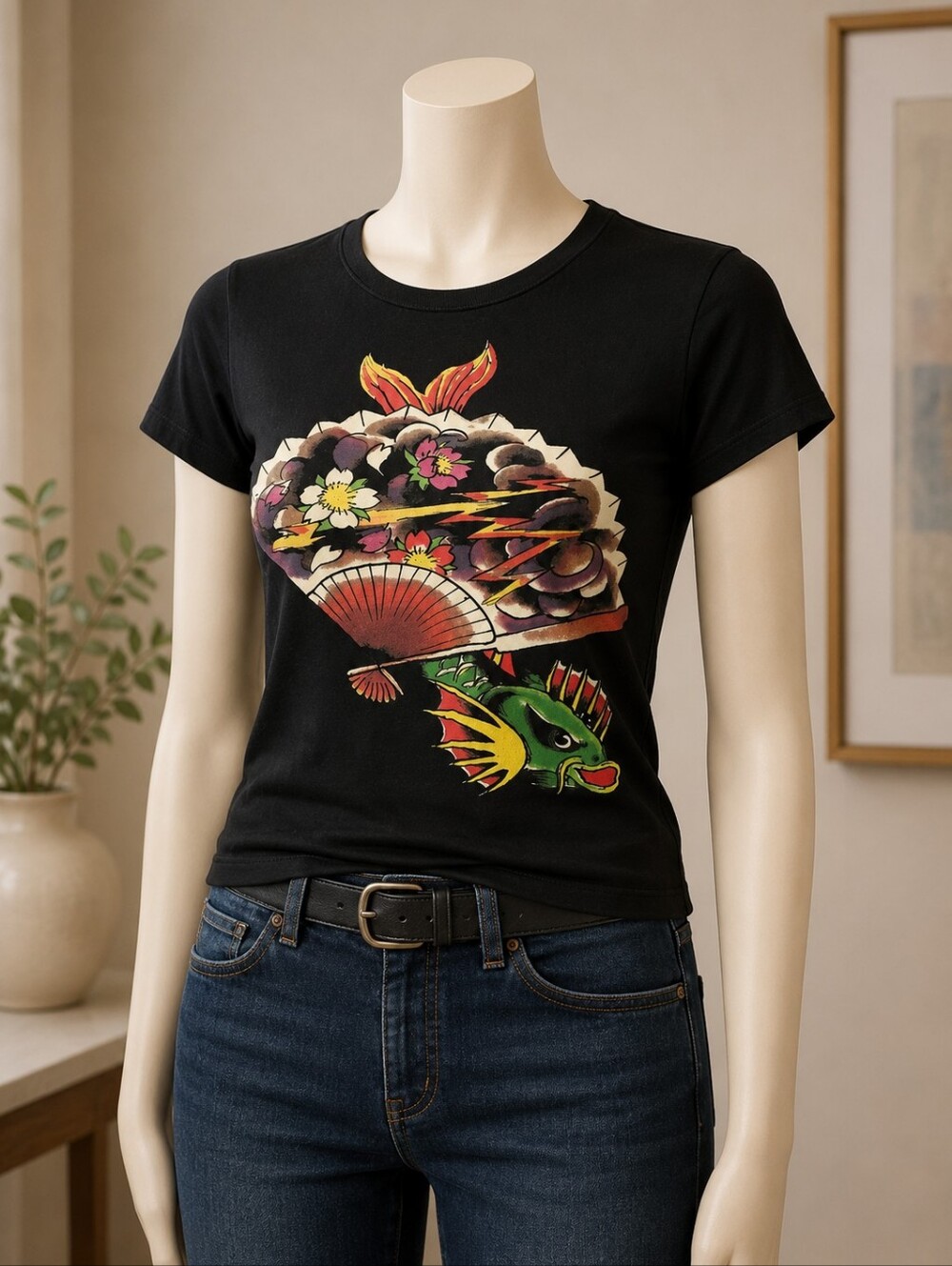 Ed Hardy shirt, women size small